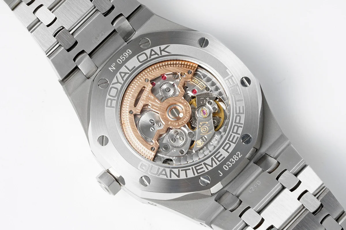 Royal Oak Perpetual Calendar 26613 Green Dial in Steel