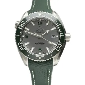 Seamaster Planet Ocean 600M 43.5mm White Dial Steel on Rubber Strap