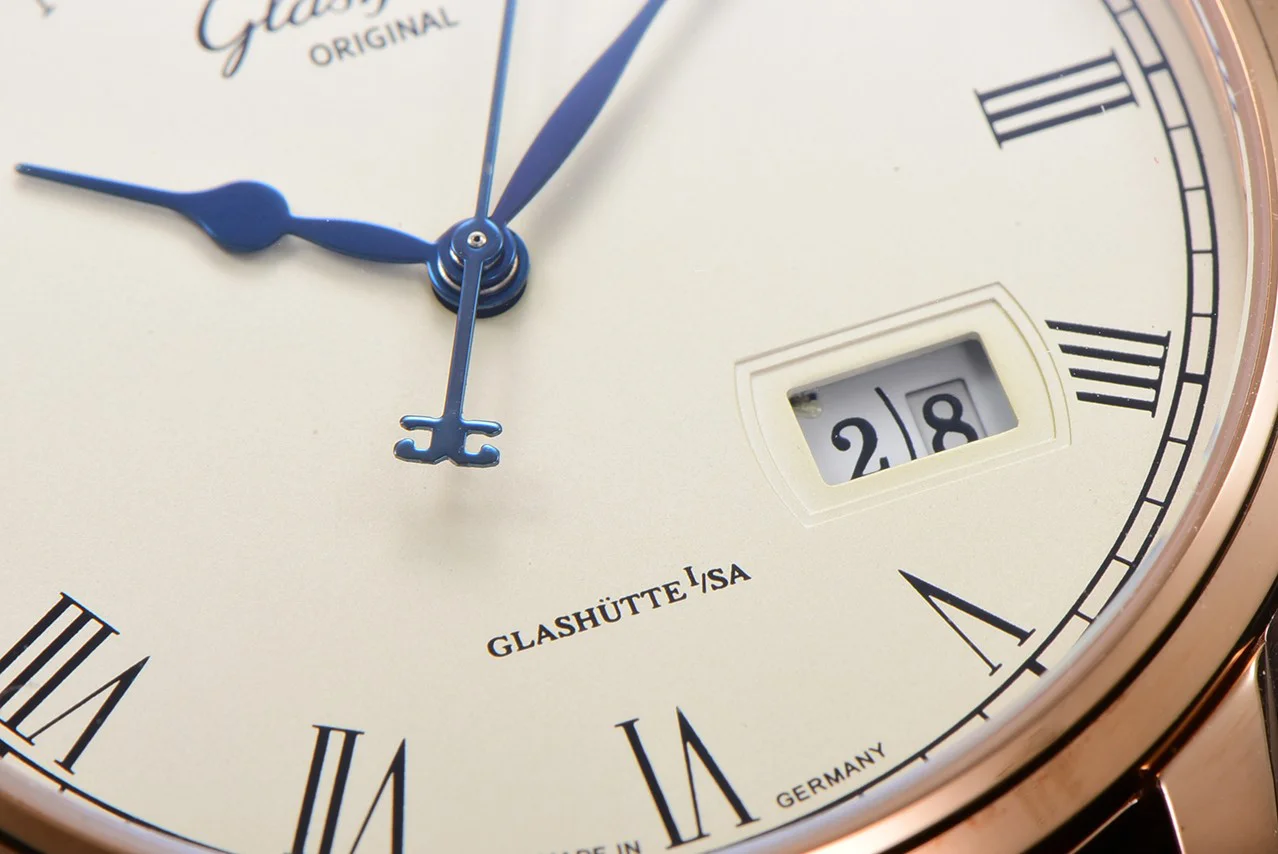 Senator White Dial in Rose Gold