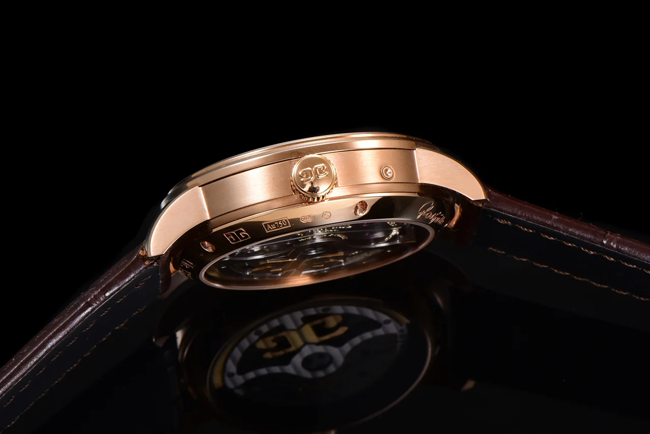 Senator White Dial in Rose Gold