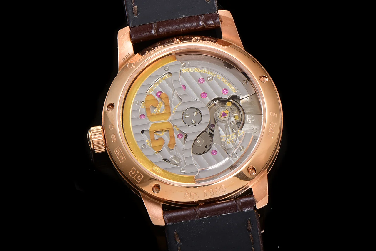 Senator White Dial in Rose Gold