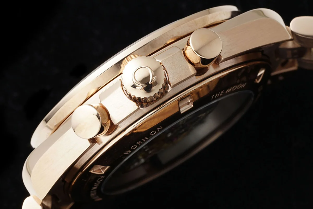 Speedmaster Black Dial on Rose Gold