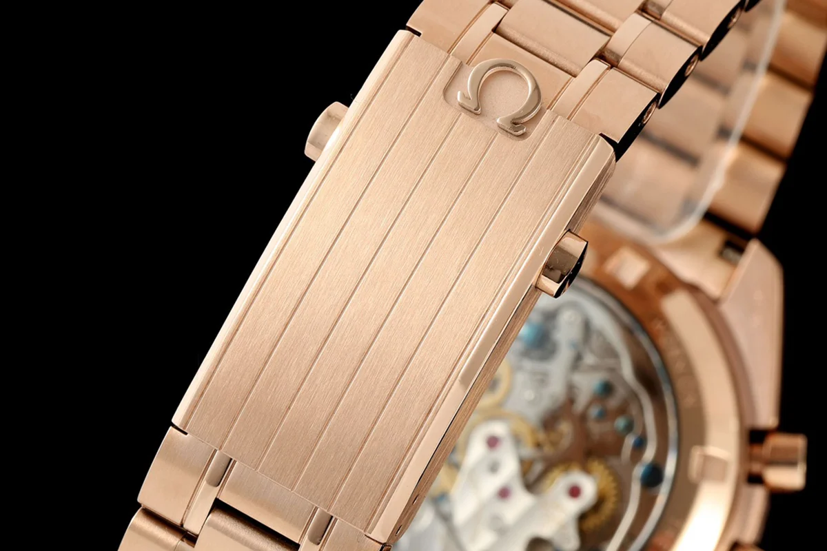 Speedmaster Black Dial on Rose Gold