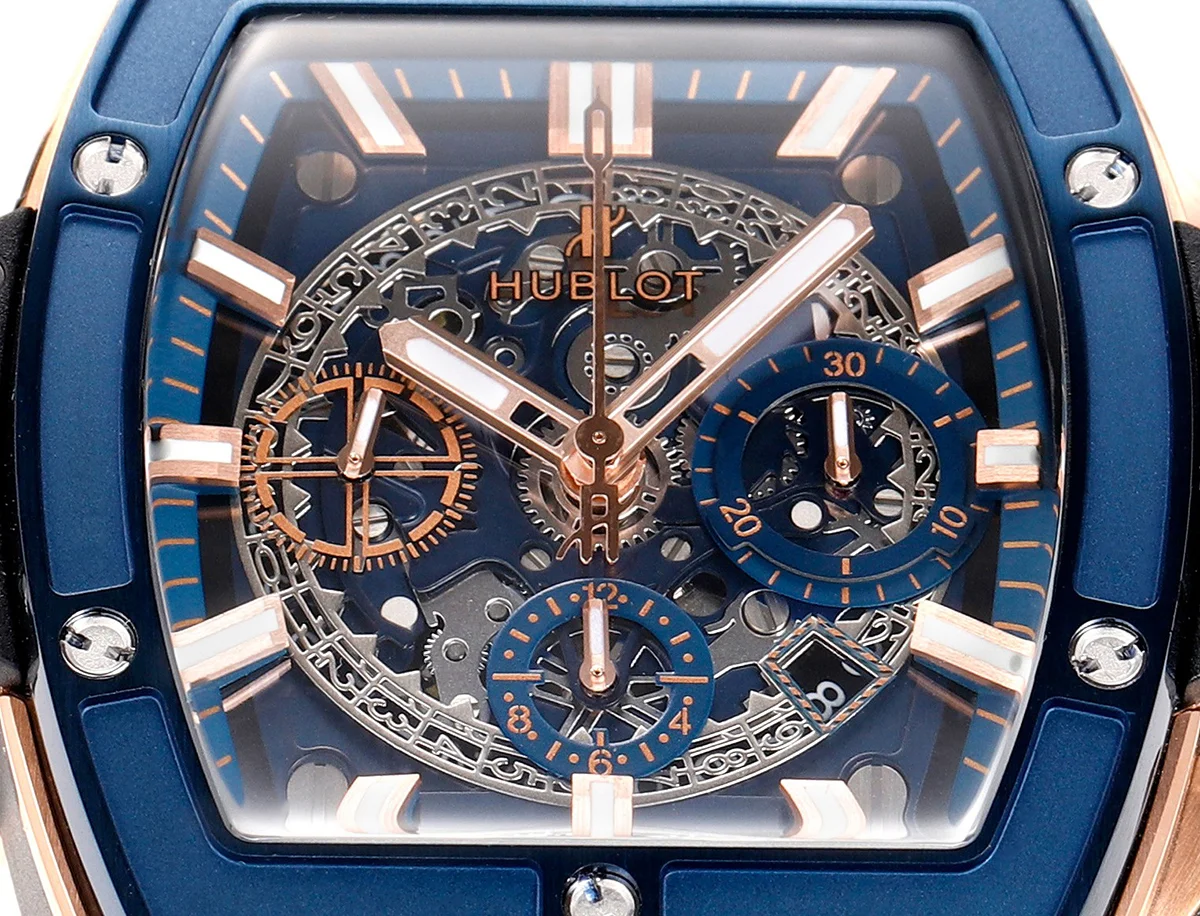 Spirit of Big Bang King Gold Blue Ceramic 42mm