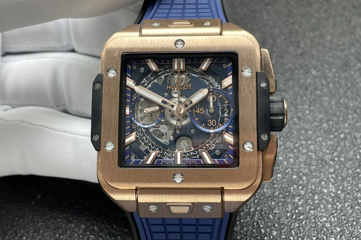Square Bang Unico Gold Blue