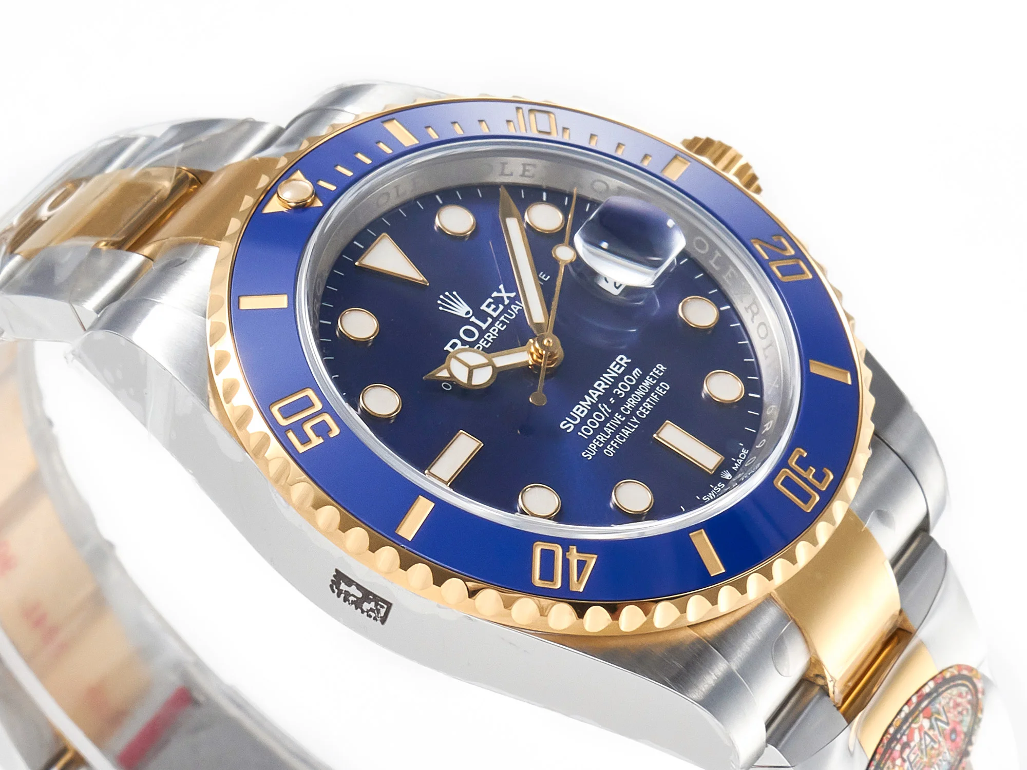 Submariner 126613LB 41mm Clean 1:1 Best Edition YG/SS Blue Dial VR3235
