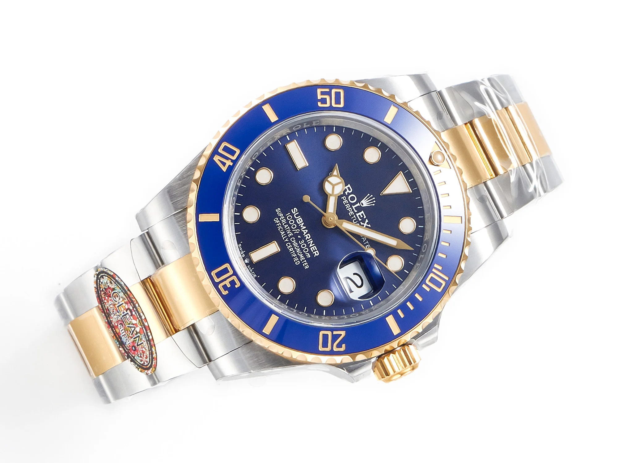 Submariner 126613LB 41mm Clean 1:1 Best Edition YG/SS Blue Dial VR3235