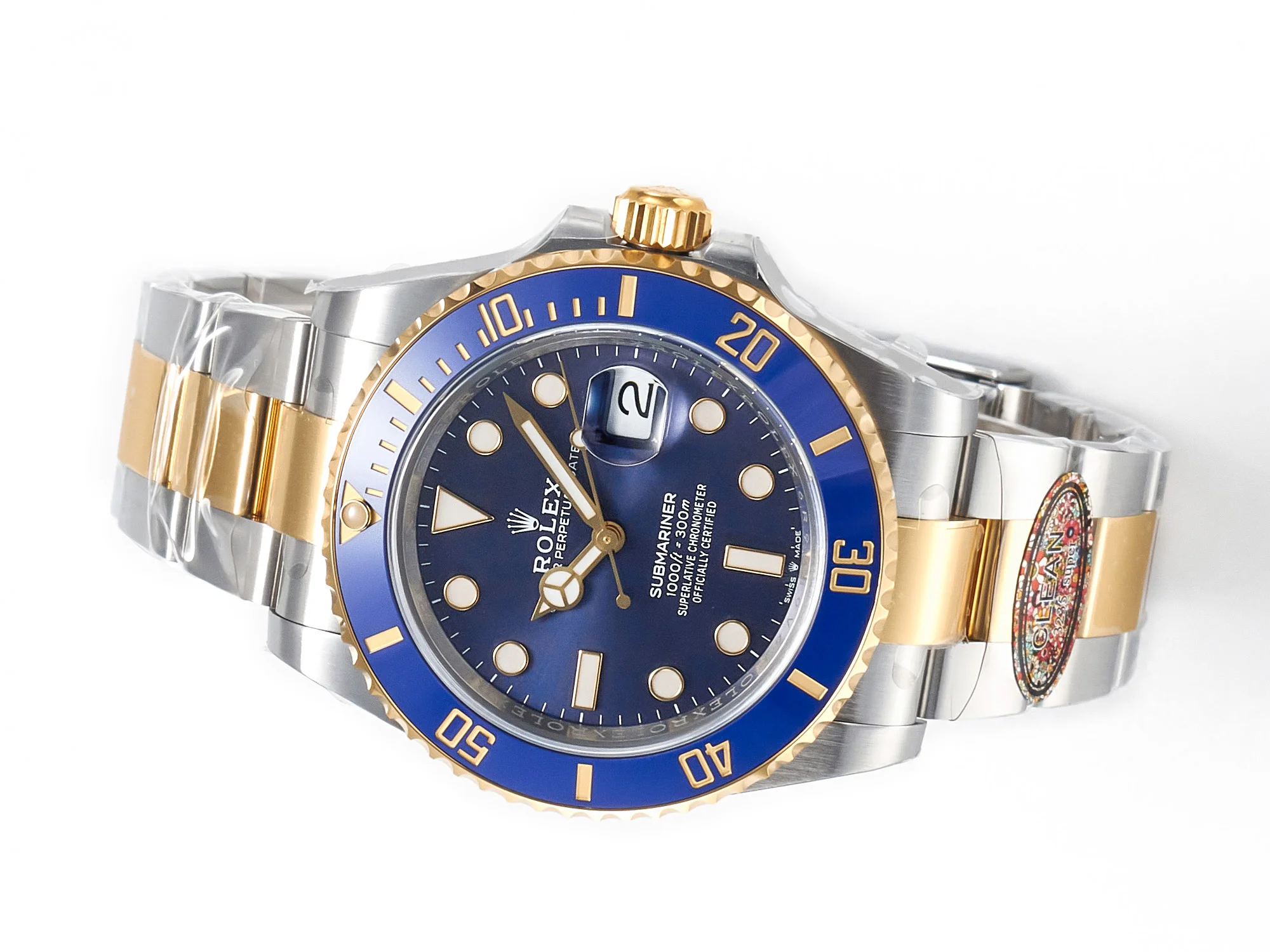 Submariner 126613LB 41mm Clean 1:1 Best Edition YG/SS Blue Dial VR3235