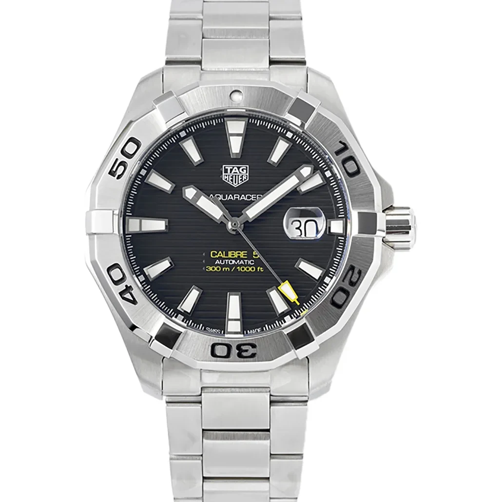 Tag Heuer Aquaracer Caliber 5 Black Dial Ref. WAN2013.BA09