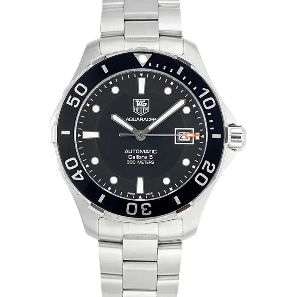 Tag Heuer Aquaracer Caliber 5 Black Dial Ref. WAN2110.BA08