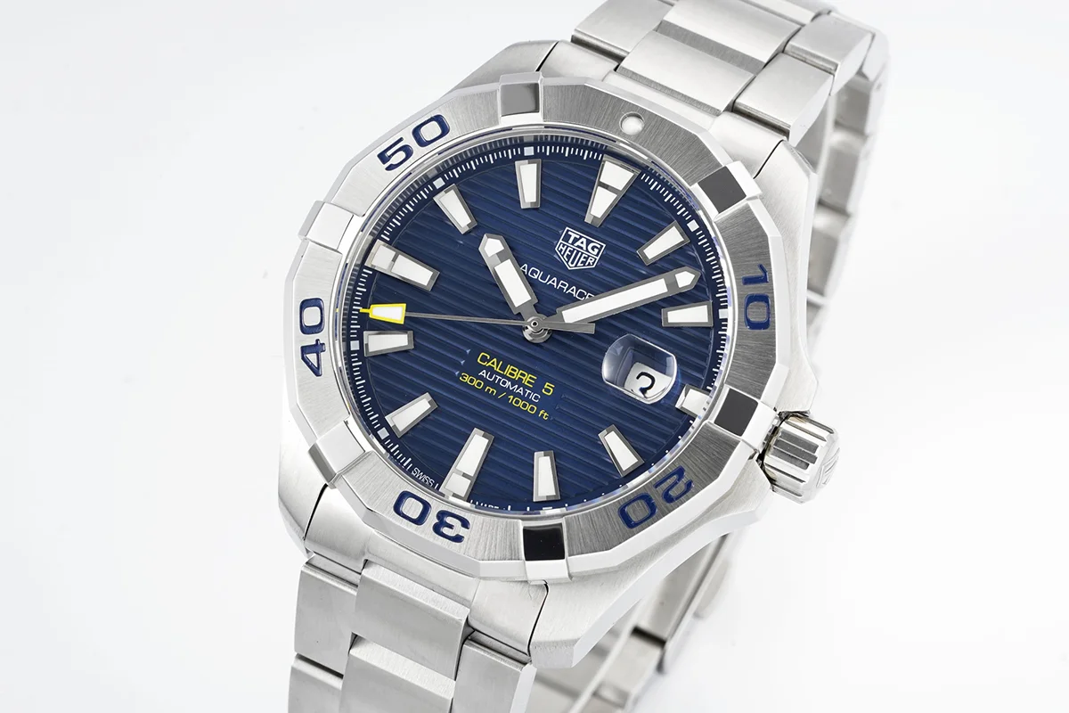 Tag Heuer Aquaracer Caliber 5 Blue Dial Ref. WAN2013.BA09