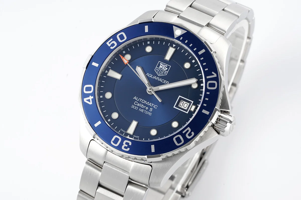 Tag Heuer Aquaracer Caliber 5 Blue Dial Ref. WAN2110.BA08