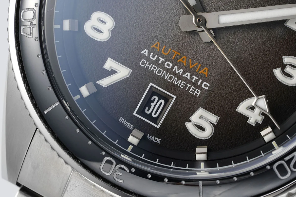 Tag Heuer Autavia Caliber 5 Black Dial with Black Ceramic Bezel