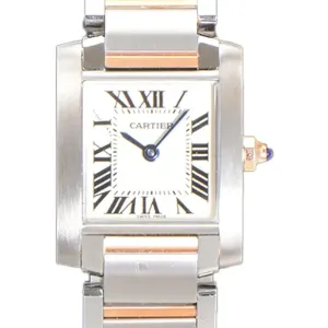 Tank Francaise Watch Small Steel/Rose Gold