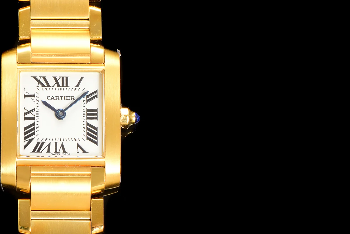 Tank Francaise Watch Small Yellow Gold