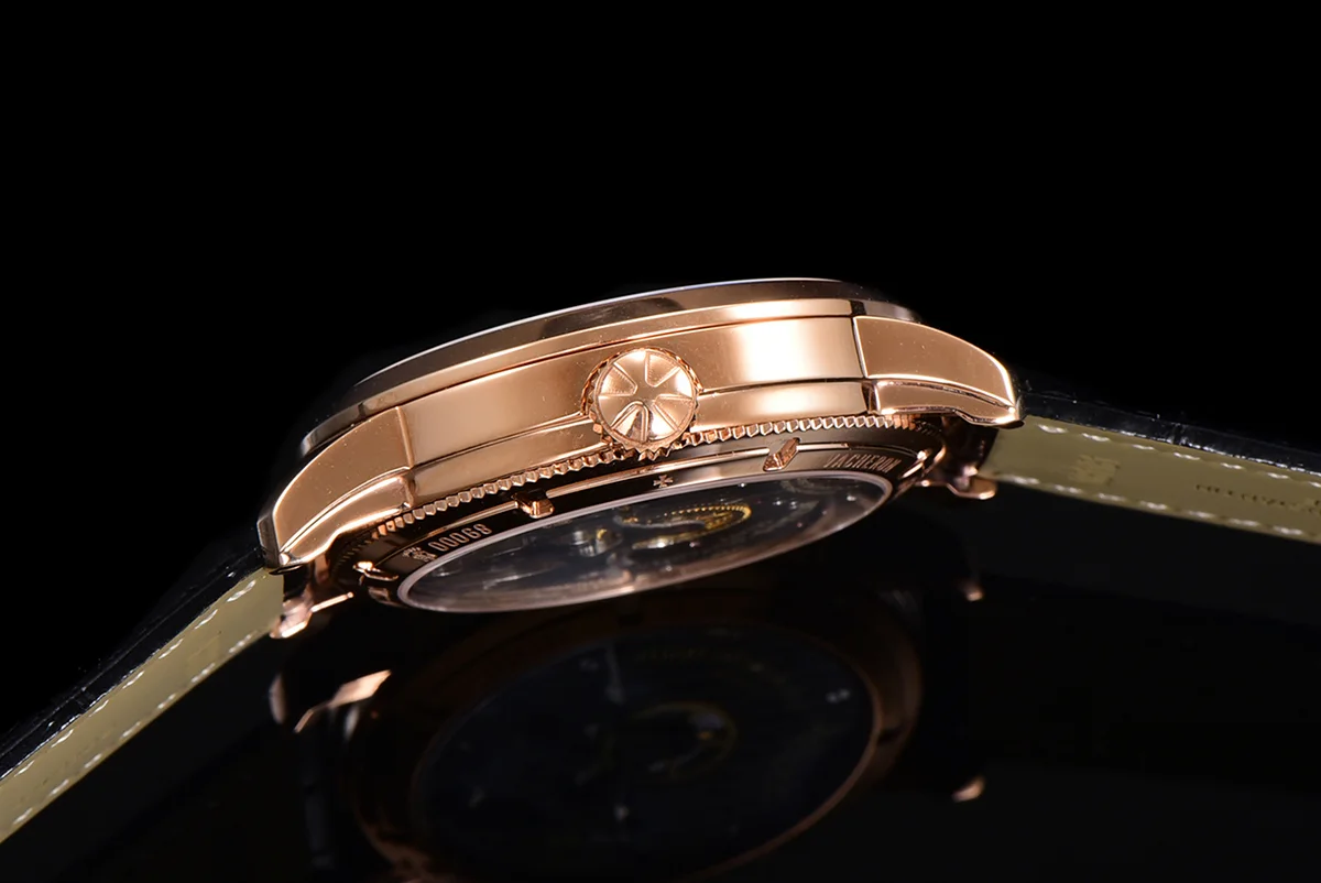 Traditionelle 14-Day Tourbillon Grey Dial in Rose Gold