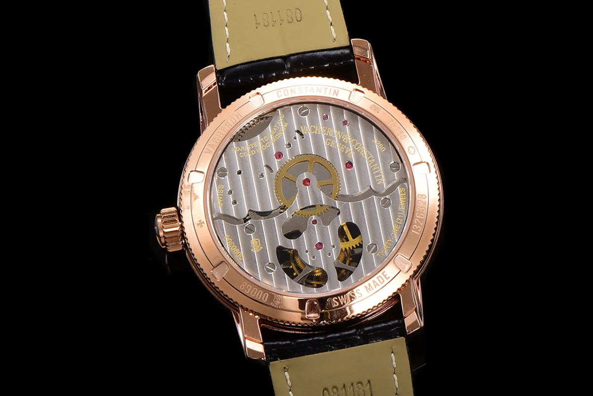 Traditionelle 14-Day Tourbillon Grey Dial in Rose Gold
