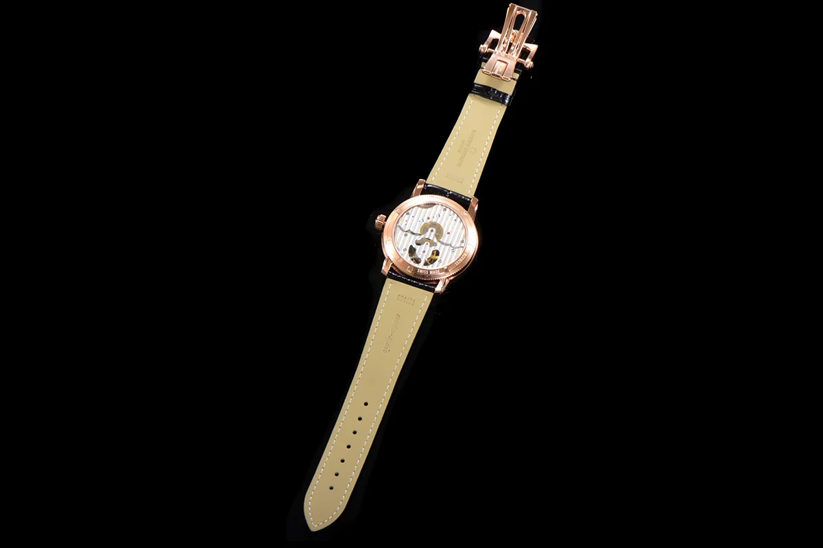 Traditionelle 14-Day Tourbillon Grey Dial in Rose Gold