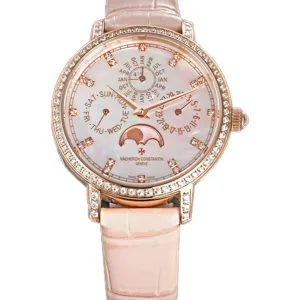 Traditionelle Perpetual Calendar Ultra-Thin 4305T/000R-B947 White Dial in Pink Gold