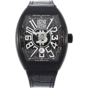 Vanguard Encrypto Black Dial in PVD V 45 SC DT BTC
