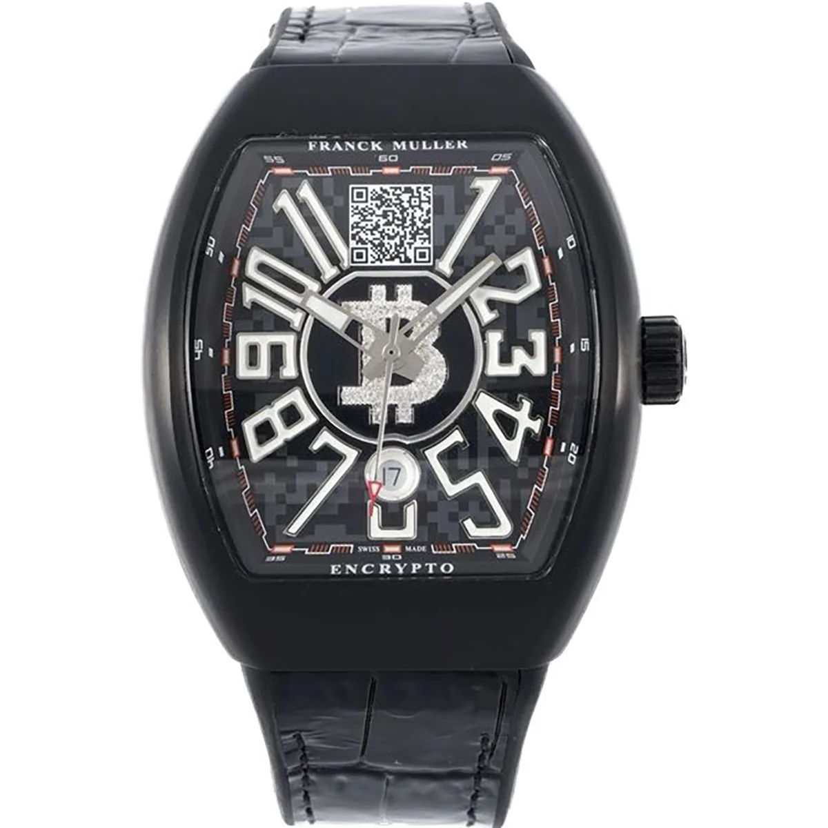 Vanguard Encrypto Black Dial in PVD V 45 SC DT BTC