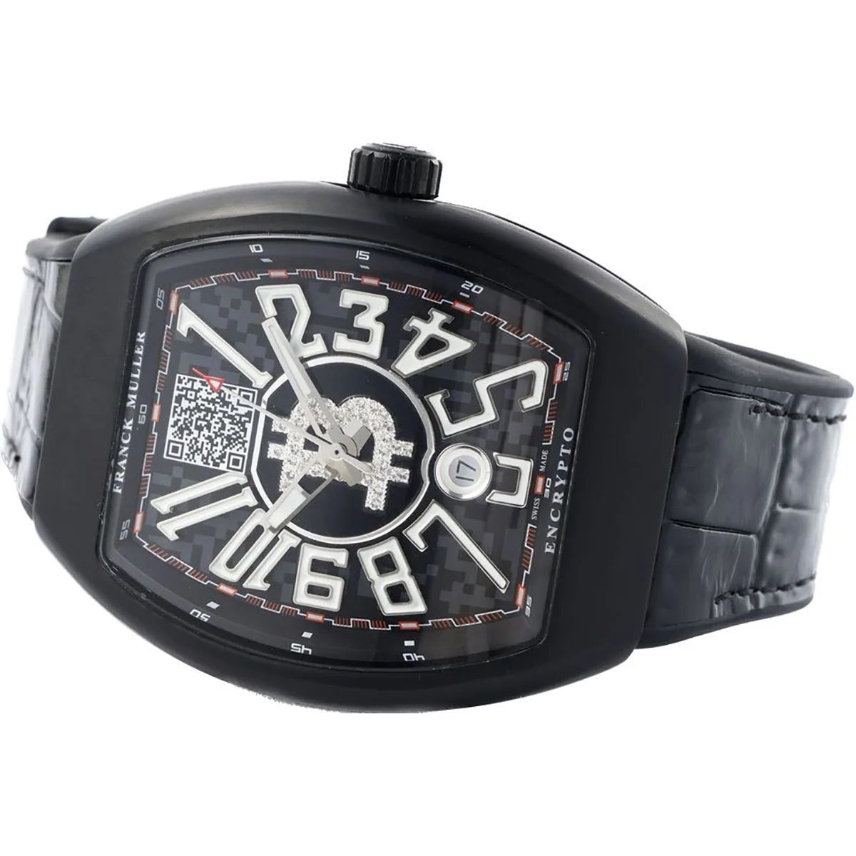 Vanguard Encrypto Black Dial in PVD V 45 SC DT BTC