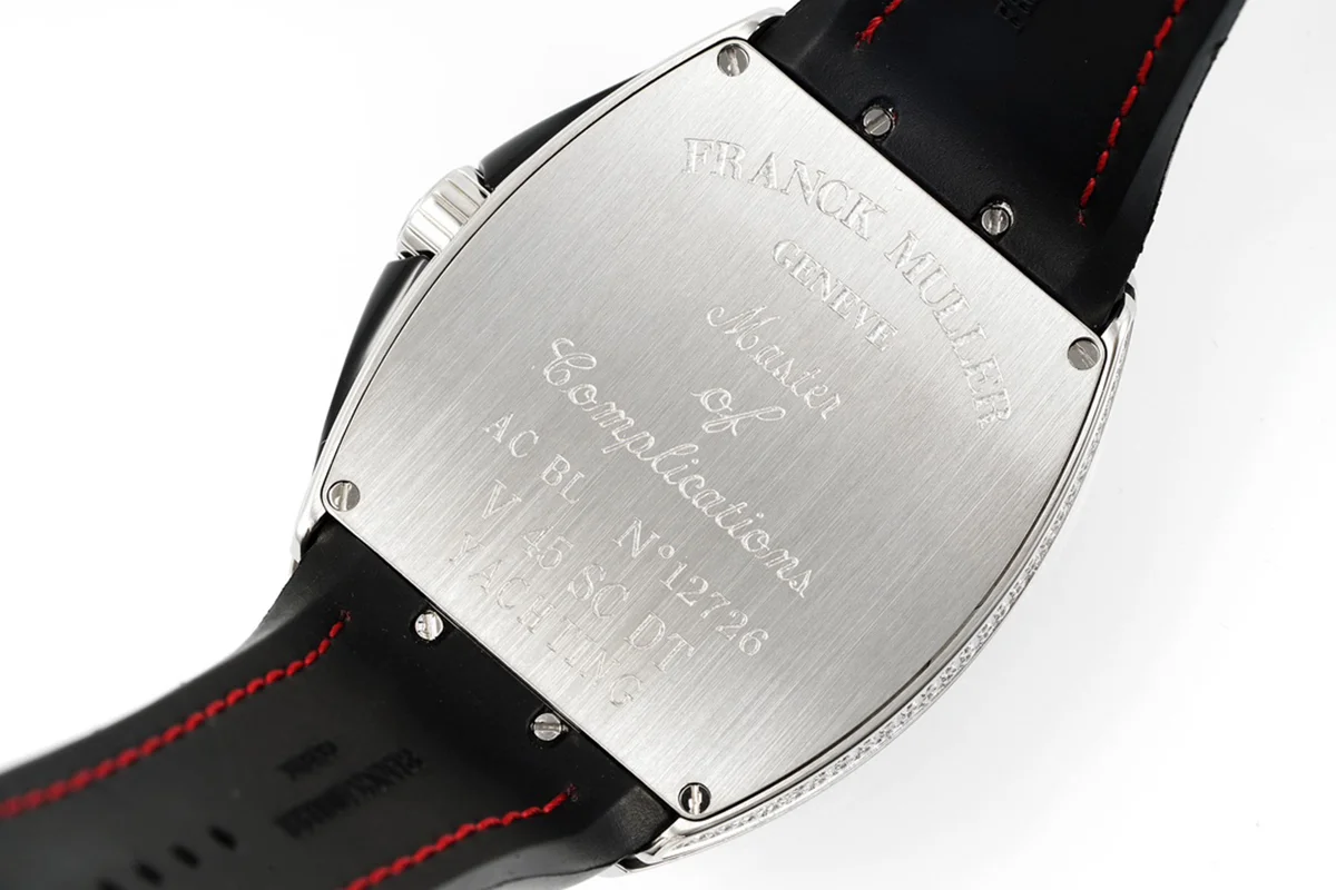 Vanguard Yachting Dragon V45YT Red Dial with Diamond Bezel