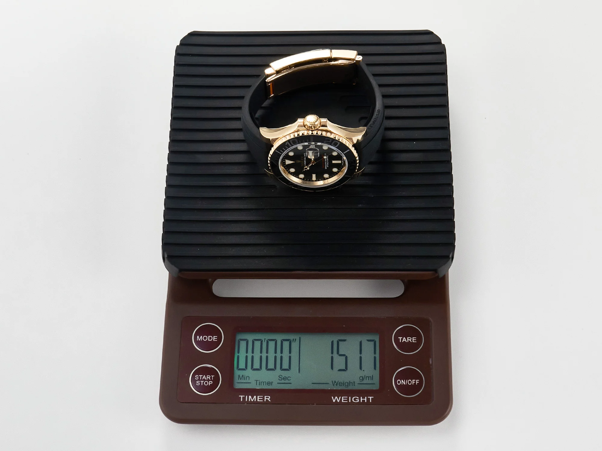 Yacht-Master 126655 ARF RG/Tungsten1:1 Best Edition on Oysterflex Rubber Strap VR3235(Gain Weight )