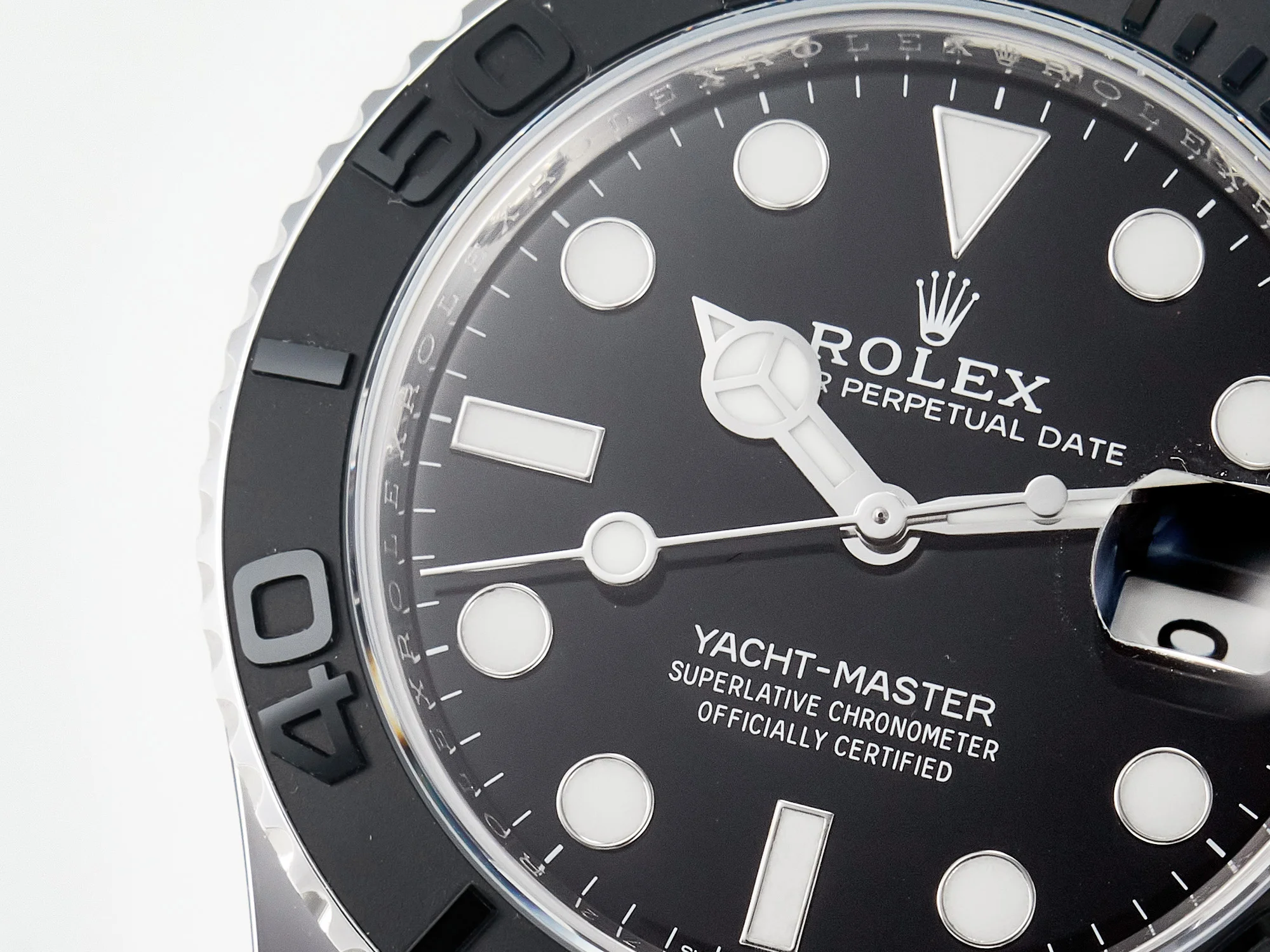 Yacht-Master 226659 ARF 1:1 Best Edition Black Ceramic Bezel on Oysterflex Rubber Strap VR3235 (Gain Weight)